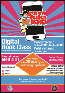 Digital Book Class Poster